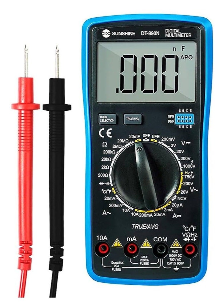 Digital Multimeter Transistor Capacitor
